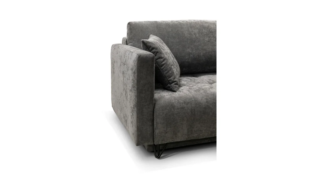 Canapea Extensibilă Aldo 3L, Cu Ladă Depozitare, Stofă Premium Wind 89