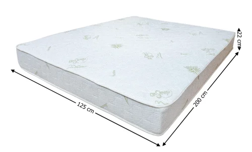 Saltea Bonell Aloe Vera, 125x200x22 cm