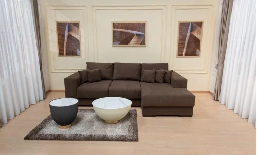 Colțar Extensibil Boston Maro - Vega 36 Dreapta	