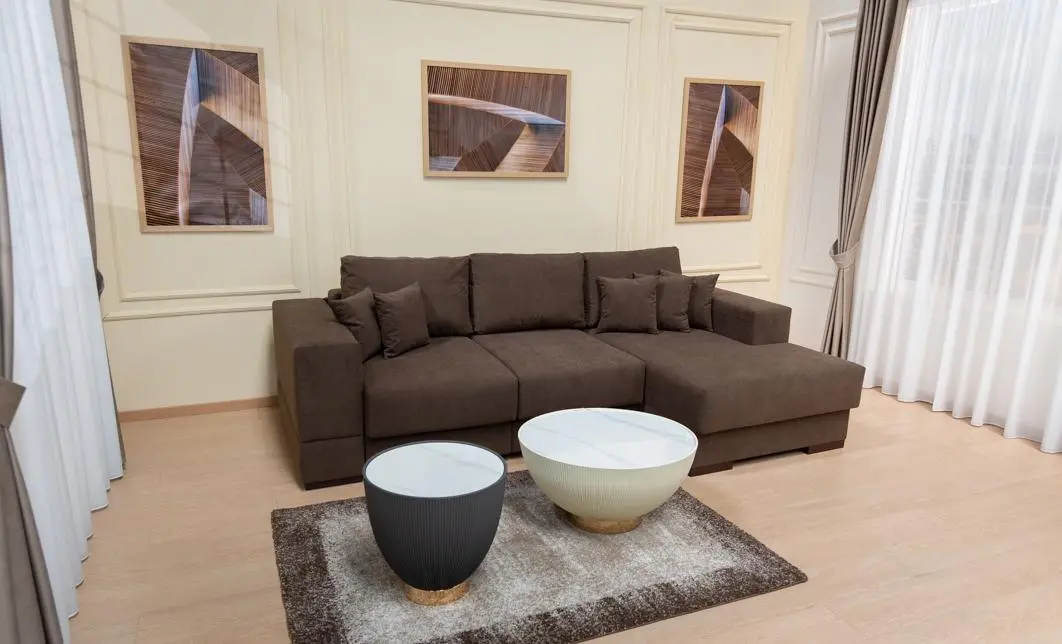 Colțar Extensibil Boston Maro - Vega 36 Dreapta	