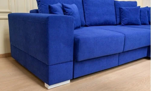 Colțar Extensibil Boston Albastru - Vega 38 Dreapta	