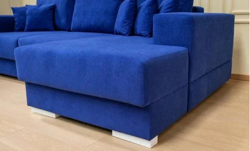 Colțar Extensibil Boston Albastru - Vega 38 Dreapta	