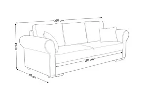 Canapea Extensibilă Ariana Bonell Max, Bej