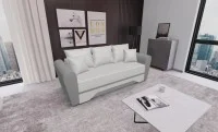 Canapea Extensibilă Atlanta Bonell Mini, Bej Deschis/Gri 2