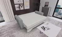 Canapea Extensibilă Atlanta Bonell Mini, Bej Deschis/Gri 3