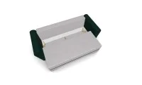 Canapea Extensibilă Atlanta Bonell Mini, Bej Deschis/ Verde Închis 4