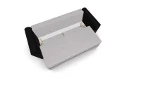 Canapea Extensibilă Atlanta Bonell Mini, Bej deschis/Negru 4