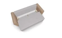 Canapea Extensibilă Atlanta Bonell Mini, Bej Deschis/Bej 4