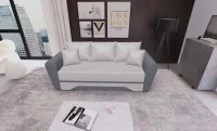 Canapea Extensibila Atlanta Bonell Mini, Bej Deschis/Gri