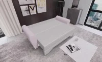 Canapea Extensibilă Atlanta Bonell Mini, Bej Deschis/Roz 3