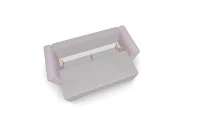 Canapea Extensibilă Atlanta Bonell Mini, Bej Deschis/Roz 4