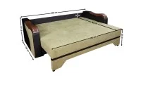 Canapea Extensibilă Bianca Bonell, Mustar 6