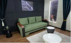 Canapea Extensibilă Bianca Memory, Verde