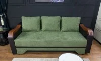 Canapea Extensibilă Bianca Bonell, Verde 3