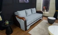 Canapea Extensibilă Bianca Bonell, Gri albastrui 2