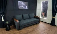 Canapea Extensibilă Bianca Bonell, Negru 4