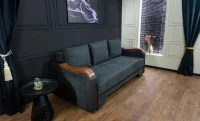 Canapea Extensibilă Bianca Bonell, Negru 9