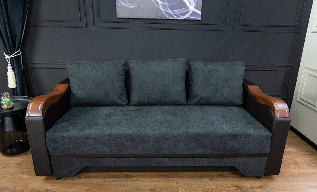 Canapea Extensibilă Bianca Bonell, Negru 10