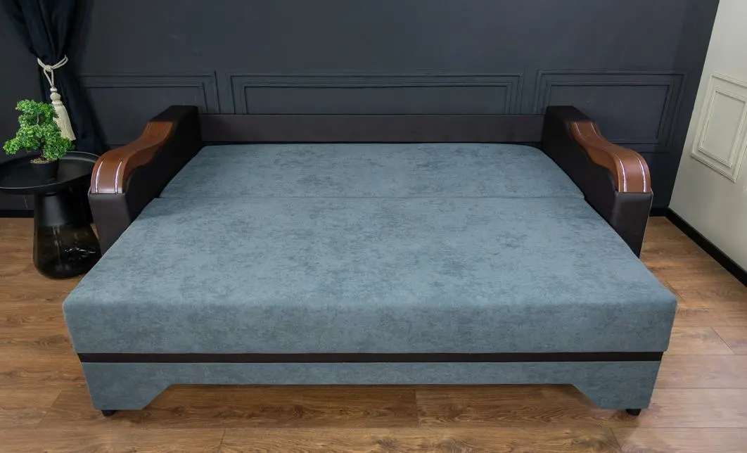 Canapea Extensibilă Bianca Memory, Gri antracit - Lemon 56 8