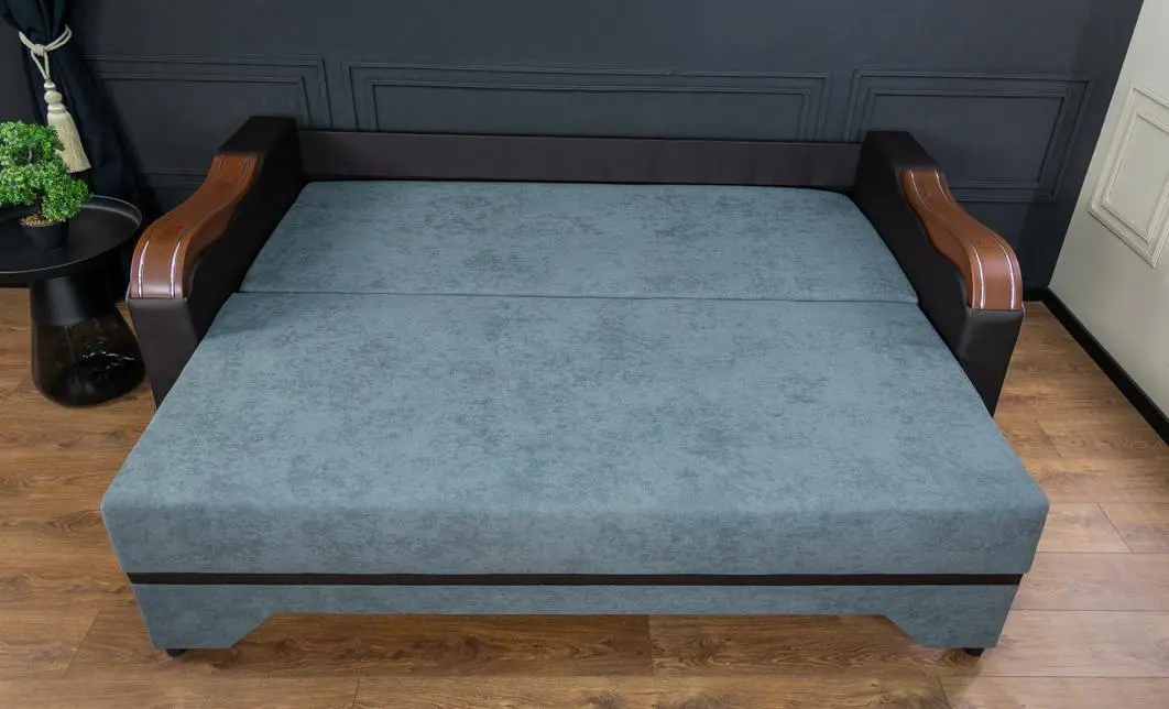 Canapea Extensibilă Bianca Memory, Gri antracit - Lemon 56 9