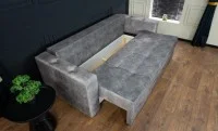 Canapea Extensibilă Vegas Bonell Max, Gri deschis 9