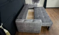 Canapea Extensibilă Vegas Bonell Max, Gri deschis 8