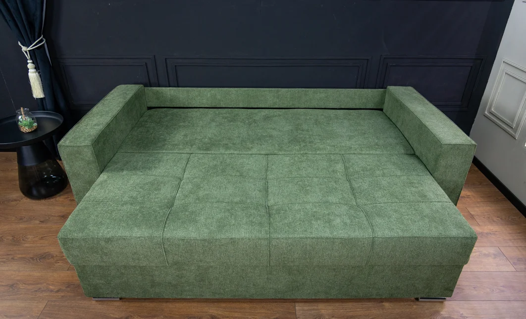 Canapea Extensibilă Claudia Memory Mini, Verde Brad 5