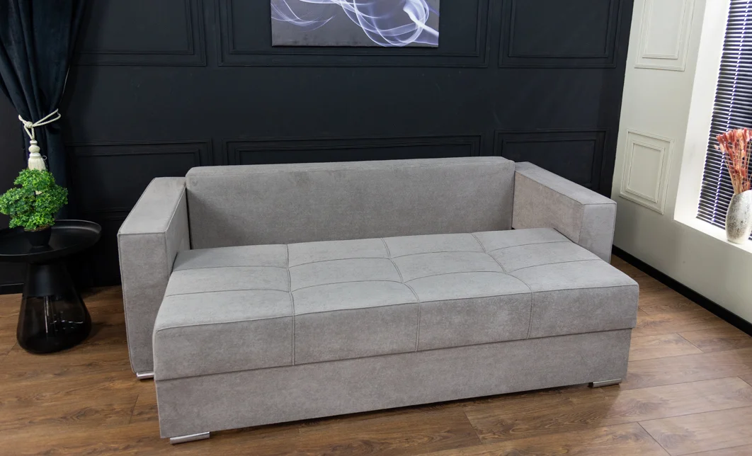 Canapea Extensibilă Claudia Bonell Mini, Gri deschis 7