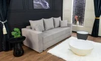 Canapea Extensibilă Claudia Bonell Mini, Gri deschis 4