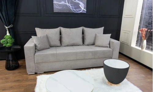 Canapea Extensibilă Claudia Bonell Mini, Gri deschis