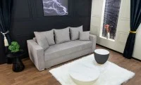 Canapea Extensibilă Claudia Bonell Mini, Gri deschis