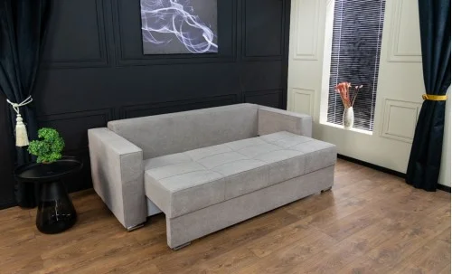 Canapea Extensibilă Claudia Bonell Mini, Gri deschis
