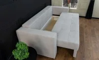 Canapea Extensibilă Claudia Memory Max, Bej deschis 7