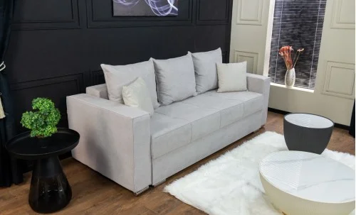 Canapea Extensibilă Claudia Memory Max, Bej deschis
