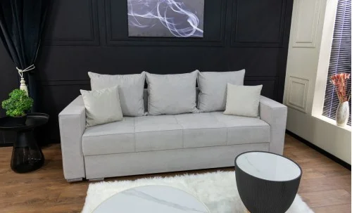 Canapea Extensibilă Claudia Memory Max, Bej deschis