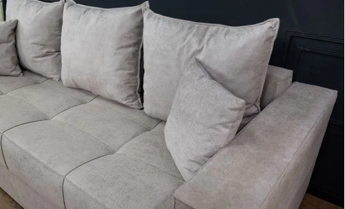 Canapea Extensibilă Claudia Memory Mini, Gri închis