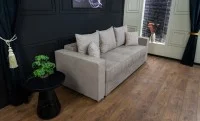 Canapea Extensibilă Claudia Memory Mini, Gri închis