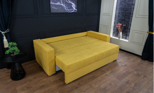 Canapea Extensibilă Claudia Memory Max, Muștar