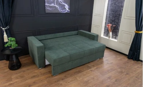 Canapea Extensibilă Claudia Memory Max, Verde Brad
