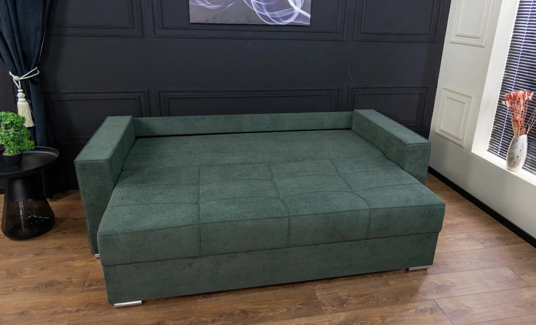 Canapea Extensibilă Claudia Memory Max, Verde Brad 4