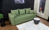 Canapea Extensibilă Claudia Memory Max, Verde mentă