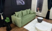 Canapea Extensibilă Claudia Memory Max, Verde mentă 10
