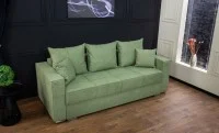 Canapea Extensibilă Claudia Memory Max, Verde mentă 6