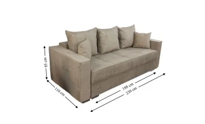 Canapea Extensibilă Claudia Bonell Max, Crem