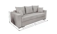 Canapea Extensibilă Claudia Bonell Max, Crem Deschis 1