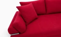 Canapea Extensibilă Confort cu Spumă HR, Roșu 10
