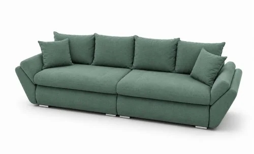 Canapea Extensibilă Confort cu Spumă HR, Verde Mentă