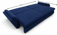 Canapea Extensibilă Confort cu Spumă HR , Bleumarin