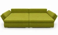 Canapea Extensibilă Confort cu Spumă HR, Verde olive 10