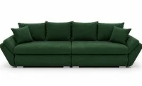 Canapea Extensibilă Confort cu Spumă HR, Verde Smarald
